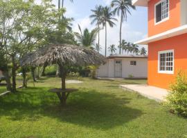 Casa Esmeralda, hotel Tecolutlában