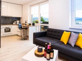 Apartment,private parking, balcony, smart check in