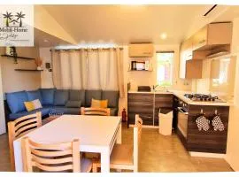 Mobil-home 3 chambres aux Sables du Midi à Valras-Plage