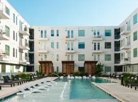 Poolside Luxury 1BR w Private Patio