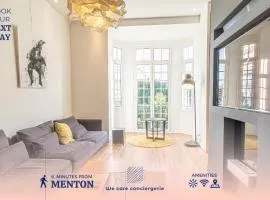 Elegant Bel Epoque Apartment In Center Of Menton