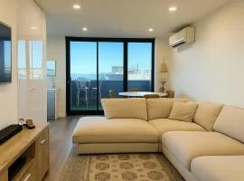 Sunset city escape retreat