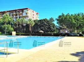 707 Hércules Apartamento - Vista al mar - Cerca de tren, restaurantes y tiendas