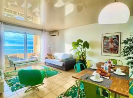 Vue exceptionnelle début Cap Corse La Pier Noire, hotel i San-Martino-di-Lota