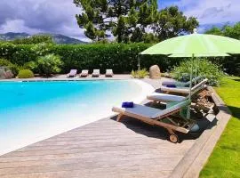 Villa Lucendiluna 14 personnes piscine plage 5min le paradis