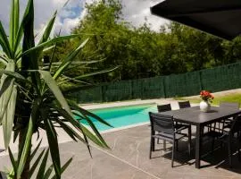 House with pool and panoramic view of Bilbao