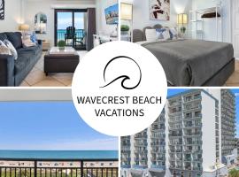 Oceanfront Luxury at Bluewater Resort - By Wavecrest Bech Vacations, hotel in Myrtle Beach