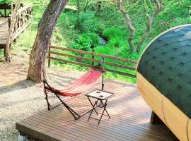 NASU terrace MANA 森のバレルサウナとBBQグリル
