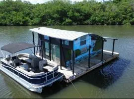 The Burrow-a floating cabin