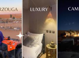 Merzouga Luxury Sahara Camps, hotel v destinaci Merzouga