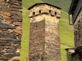 Nizharadze's Tower, hotel a Ushguli
