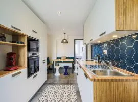 La coloc' Smart & Cosy - 4 chambres différentes et privatives sont disponible dans ce T4 de 80m2 en colocation - Jusqu'à 2 personnes par chambre - 1 lit double par chambre