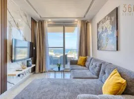 Seaview 3BR Home with Wifi, Terrace, AC & Sofabed by 360 Estates