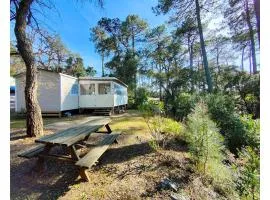 Mobil-home Clim, TV, LV Camping LES OYATS 4 étoiles - MH-A017