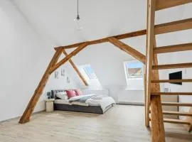 Spacious two-storey apartment with a terrace in the city center