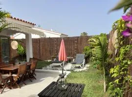 BuzzStays: 1-Bed Bungalow, Garden, Near Yumbo & Beach