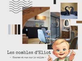 Les Combles d'Éliot - Charme sur la vallée, hotel in Chambon-sur-Lac