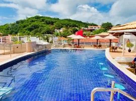 Flat com Vista para o Mar em Pipa RN Piscina e Estacionamento Privativo apto 217