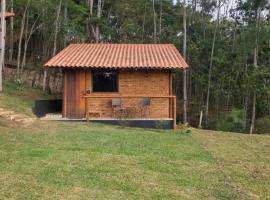 Cabana Fé Miguel Pereira Chalé Para até 4 Pessoas Centro MP, Zelt-Lodge in Miguel Pereira