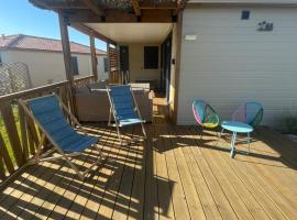 Le Clos de Mizou "Dog Friendly" Cottage remarquable, chalet in Saubrigues