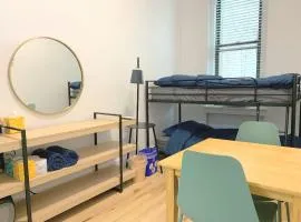 Chelsea Studio-Shared Bathroom with Kitchen Twin Bunk Bed