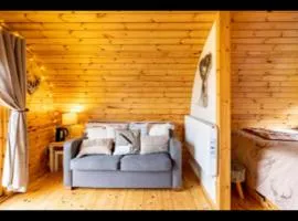Jacob's Den Cosy pod with hot tub