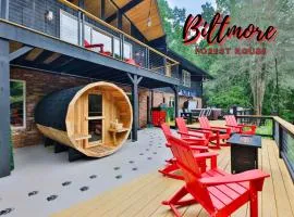 Biltmore Forest Retreat Sauna Hot tub Game Rm