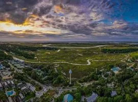 Sprawling Ocean View Home with Massive Deck, Golf Cart Included