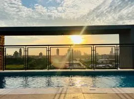 Apartamento en edificio nuevo con wifi y piscina