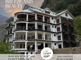 Conifer River side Hotel and Resort Kaghan, hotel v destinaci Mahāndri