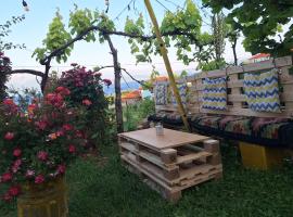 Taku Villa Wonderful view of Lake Ohrid, chỗ nghỉ tự nấu nướng ở Udënisht
