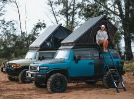 Fully Decked Blue FJ Cruiser!