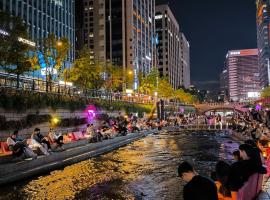 Dreaming Hostel Sinchon Hongdae, cheap hotel in Seoul