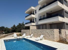 Apartment MIN, NOVALJA City Center, hotel with pools in Novalja