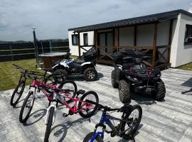 SPA Vila Lotosový kvet Jasenov、Jasenovのヴィラ