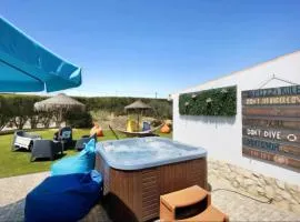 Monte da Sacha,privacidade,jacuzzi e praia
