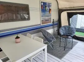 Przyczepa kempingowa DIUNA na Dulczetto CAMP