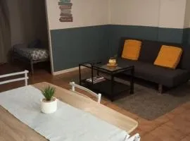 Grand studio à 2 min de la mer et du port