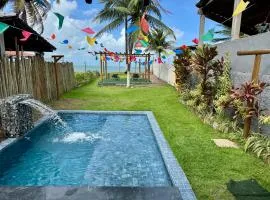 GREY HOUSE - frente para o mar em Carapibus