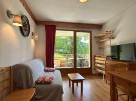 Puy Saint Vincent Le Hameau des Écrins agréable appartement 30m2, de 4 à 6 couchages, hôtel à Puy-Saint-Vincent