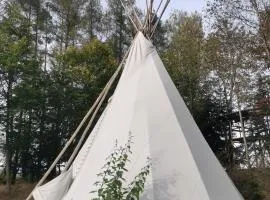 Indianer Tipi Erdkinderdorf