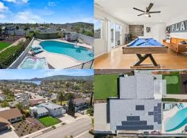 "Stunning Entertainment Home with Pool, Jacuzzi, Golf, Bocce Ball & Scenic Views!"