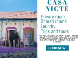 Alojamientos Nicte, hotel v destinaci Flores