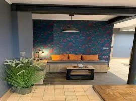 Modern holiday home in Bertrix with garden, cleaning included
