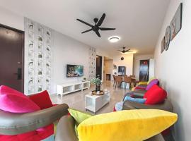 Simfoni Spacious 3 Bedroom w Wi-Fi and Netflix, hotel em Seri Kembangan