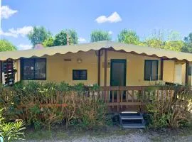 Comfortabele familie chalets met veranda incl airco dichtbij zee!