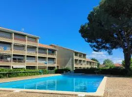 L'Ostréa T2 avec piscine et parking face plage