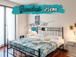 - Beaches 250m - Train Station 1 min - Air Conditioning - WiFi