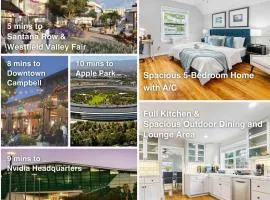 Santa Clara 5Br Home I Spacious backyard I Westfield