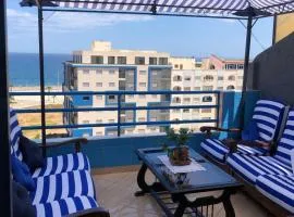Grand appart avec vue sur mer